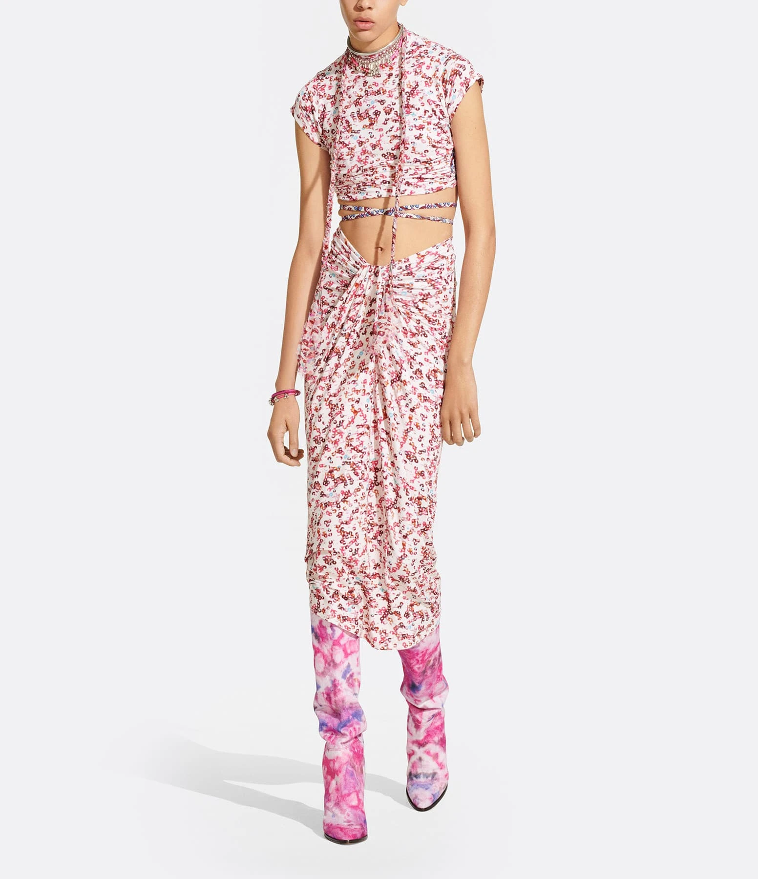 MARANT ÉTOILE Top Juvia Imprimé Écru 7 MARANT ÉTOILE Top Juvia Imprimé Écru – Image 5