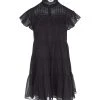 MARANT ÉTOILE Robe Lanikaye Coton Noir -ANINE BING Boutique imara170519 pck20190823 1 1 2 1 1