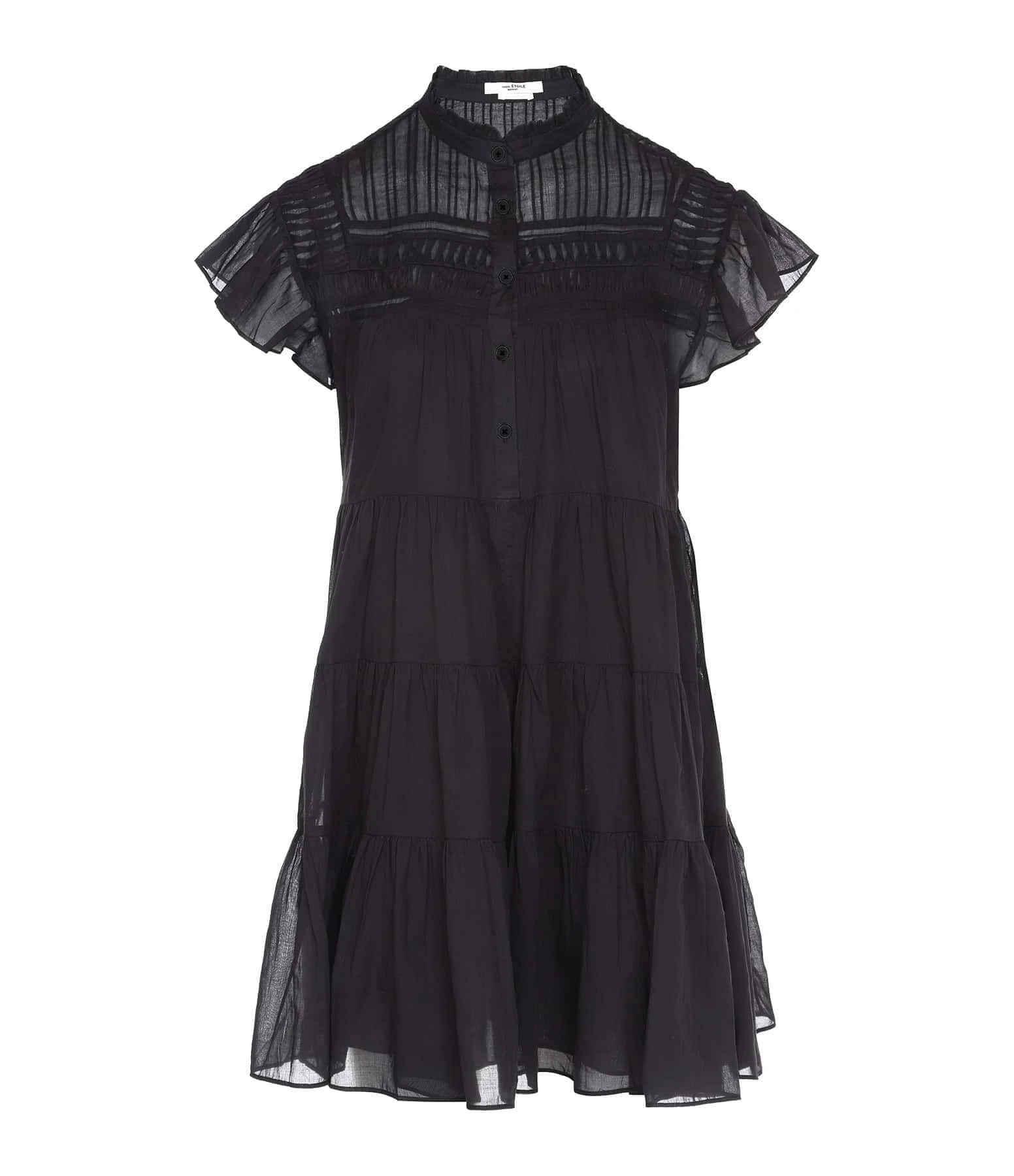 MARANT ÉTOILE Robe Lanikaye Coton Noir 3 MARANT ÉTOILE Robe Lanikaye Coton Noir