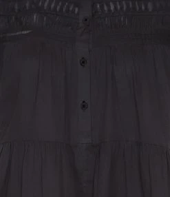 MARANT ÉTOILE Robe Lanikaye Coton Noir -ANINE BING Boutique imara170519 pck20190823 2 1 2 1