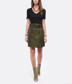 MARANT ÉTOILE Tee-shirt Kranger Lin Noir -ANINE BING Boutique imare look20201210 222