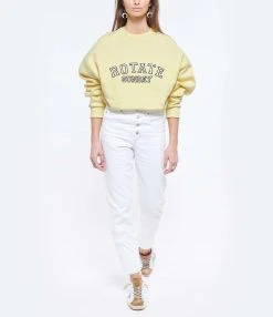 MARANT ÉTOILE Jean Belden Coton Blanc -ANINE BING Boutique imare look20211124 86 1