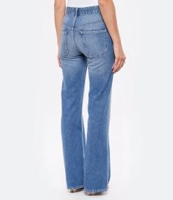 MARANT ÉTOILE Jean Belvira Coton Bleu Clair -ANINE BING Boutique imare look20220518 127 1