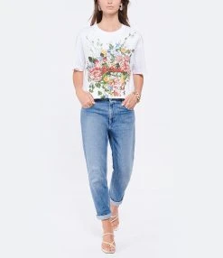 MARANT ÉTOILE Jean Neasr Coton Bleu Clair -ANINE BING Boutique imare look20220524 276