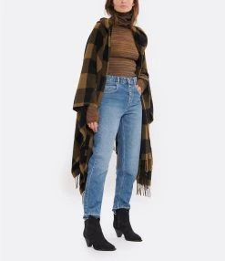 MARANT ÉTOILE Jean Belden Coton Bleu Clair -ANINE BING Boutique imare look20220802 453