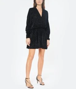 MARANT ÉTOILE Robe Alexane Noir -ANINE BING Boutique imare look20221110 253 1