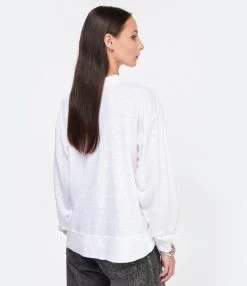 MARANT ÉTOILE Tee-shirt Klowia Lin Blanc -ANINE BING Boutique imare look20221125 49