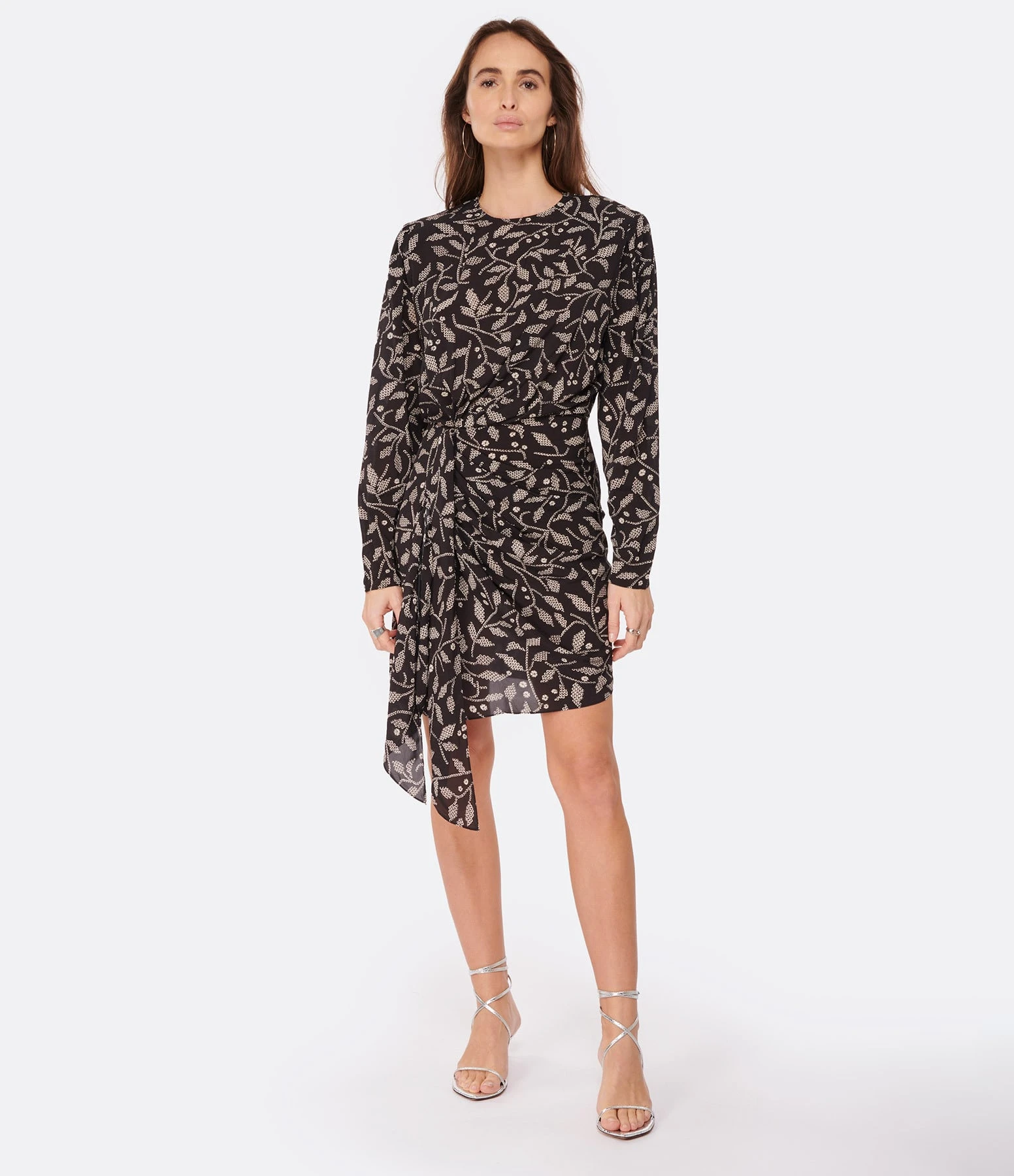 MARANT ÉTOILE Robe Courte Dulce Noir 5 MARANT ÉTOILE Robe Courte Dulce Noir – Image 3