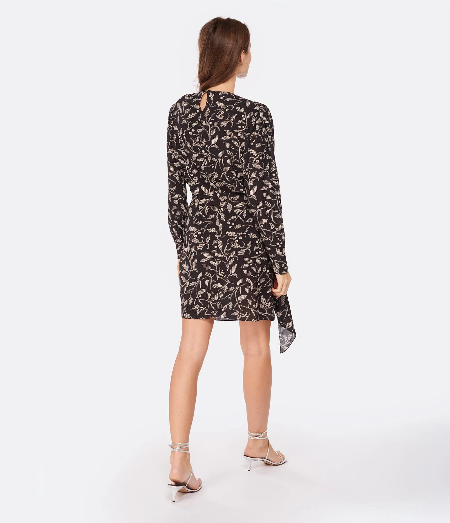 MARANT ÉTOILE Robe Courte Dulce Noir 6 MARANT ÉTOILE Robe Courte Dulce Noir – Image 4