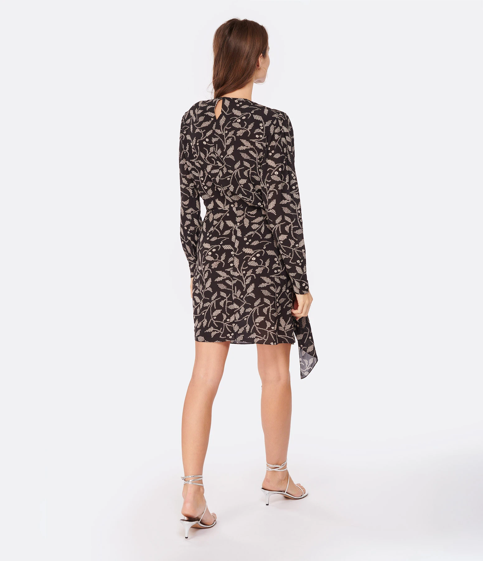 MARANT ÉTOILE Robe Courte Dulce Noir 6 MARANT ÉTOILE Robe Courte Dulce Noir – Image 4