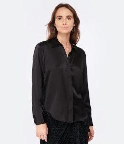 MARANT ÉTOILE Jupe Longue Alyssa Noir -ANINE BING Boutique imare look20221130 162