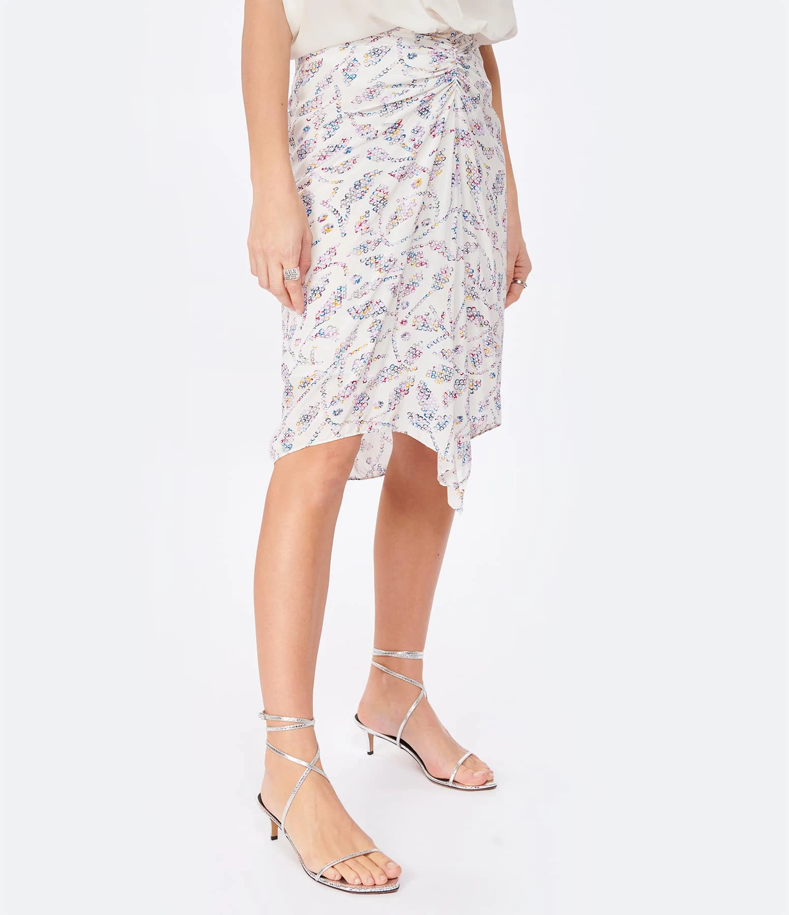 MARANT ÉTOILE Jupe Longue Diamiani Écru 6 MARANT ÉTOILE Jupe Longue Diamiani Écru – Image 4