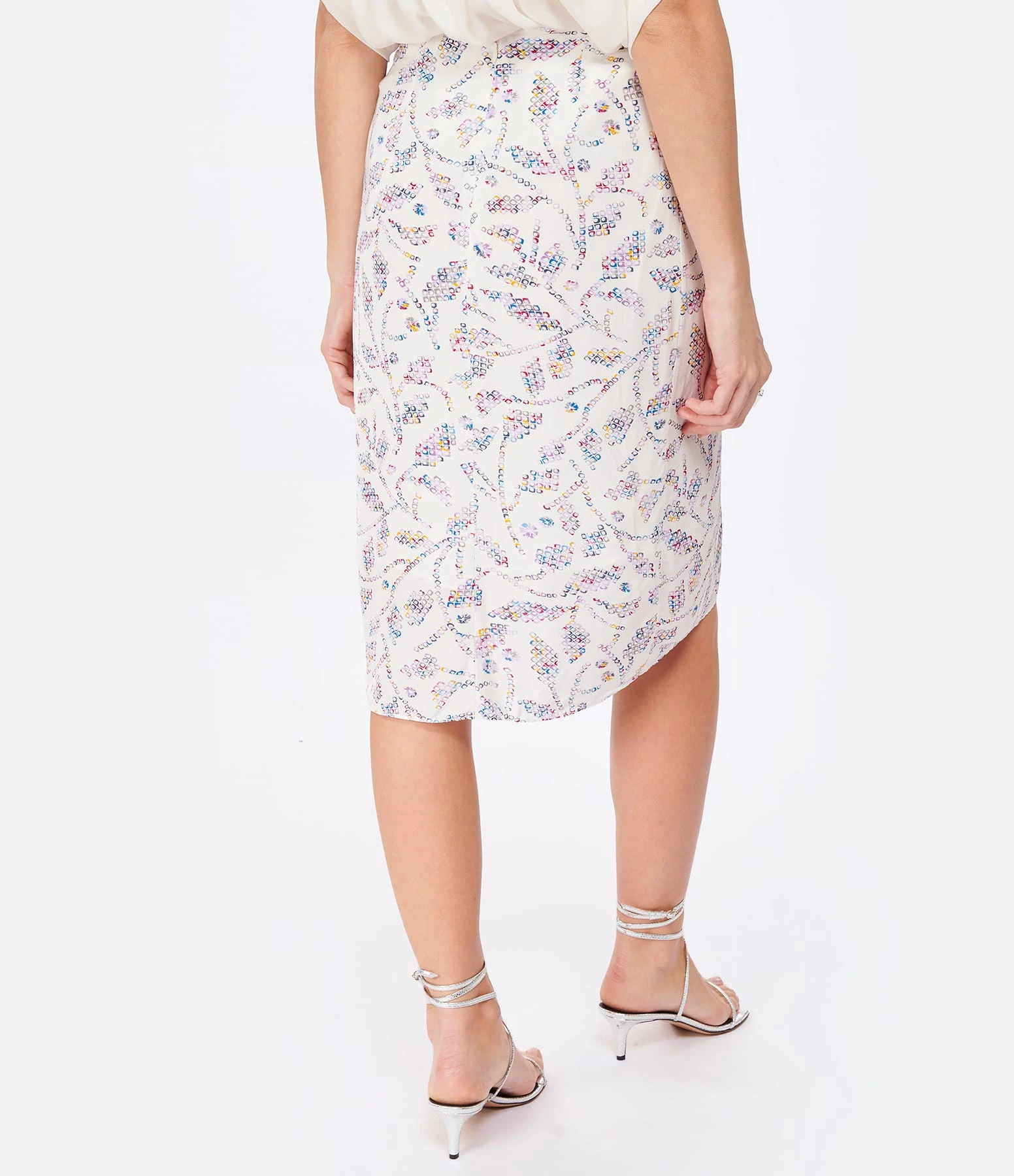 MARANT ÉTOILE Jupe Longue Diamiani Écru 7 MARANT ÉTOILE Jupe Longue Diamiani Écru – Image 5