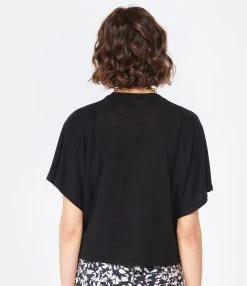 MARANT ÉTOILE Tee-shirt Kyanza Lin Noir -ANINE BING Boutique imare look20221205 318