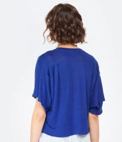 MARANT ÉTOILE Tee-shirt Kyanza Lin Indigo -ANINE BING Boutique imare look20221205 342