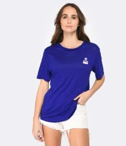 MARANT ÉTOILE Tee-shirt Zewel Lin Indigo 8 MARANT ÉTOILE Tee-shirt Zewel Lin Indigo -ANINE BING Boutique imare look20221206 363