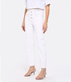 MARANT ÉTOILE Jean Belden Coton Blanc -ANINE BING Boutique imare look20221206 496