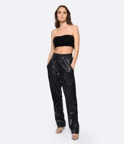 MARANT ÉTOILE Pantalon Brina Noir Midnight 10 MARANT ÉTOILE Pantalon Brina Noir Midnight -ANINE BING Boutique imare look20221207 191