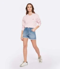 MARANT ÉTOILE Short Lesia Coton Bleu Clair -ANINE BING Boutique imare look20221220 398
