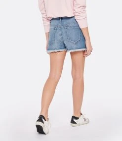 MARANT ÉTOILE Short Lesia Coton Bleu Clair -ANINE BING Boutique imare look20221220 400