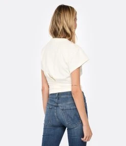 MARANT ÉTOILE Tee-shirt Zodya Coton Vanille -ANINE BING Boutique imare look20230111 468