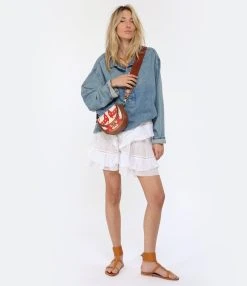 MARANT ÉTOILE Jupe Moana Coton Blanc 10 MARANT ÉTOILE Jupe Moana Coton Blanc -ANINE BING Boutique imare look20230117 479