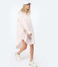 MARANT ÉTOILE Robe Seen Coton Jaune Rose 8 MARANT ÉTOILE Robe Seen Coton Jaune Rose -ANINE BING Boutique imare look20230117 77