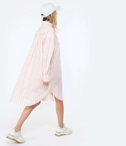 MARANT ÉTOILE Robe Seen Coton Jaune Rose 9 MARANT ÉTOILE Robe Seen Coton Jaune Rose -ANINE BING Boutique imare look20230117 92