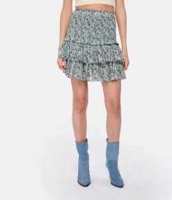 MARANT ÉTOILE Jupe Naomi Coton Amande -ANINE BING Boutique imare look20230125 362