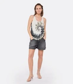 MARANT ÉTOILE Short Titea Gris 9 MARANT ÉTOILE Short Titea Gris -ANINE BING Boutique imare look20230126 297
