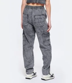 MARANT ÉTOILE Pantalon Viamao Coton Gris 13 MARANT ÉTOILE Pantalon Viamao Coton Gris -ANINE BING Boutique imare look20230207 102