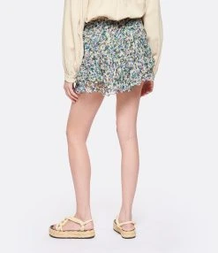 MARANT ÉTOILE Short Sornel Imprimé Vert Écru 11 MARANT ÉTOILE Short Sornel Imprimé Vert Écru -ANINE BING Boutique imare look20230207 448 1