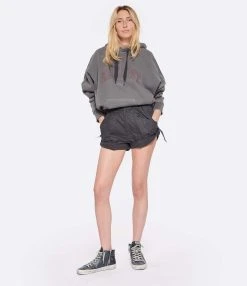 MARANT ÉTOILE Short Ferdini Coton Noir -ANINE BING Boutique imare look20230207 494