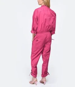 MARANT ÉTOILE Combinaison Franca Coton Orchidée 9 MARANT ÉTOILE Combinaison Franca Coton Orchidée -ANINE BING Boutique imare look20230214 210