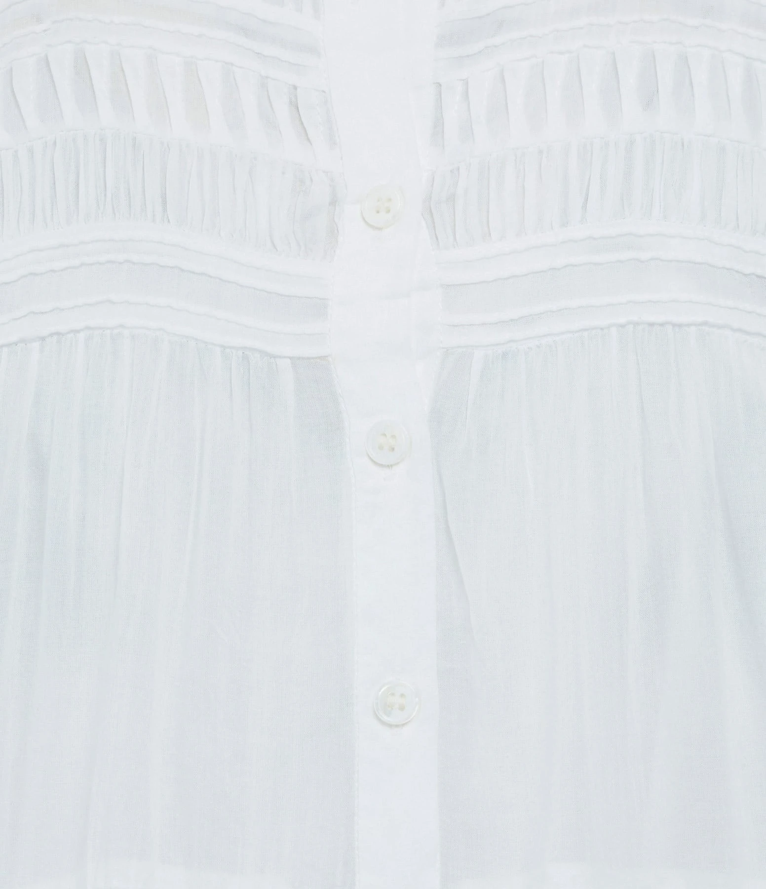 MARANT ÉTOILE Robe Lanikaye Coton Blanc 4 MARANT ÉTOILE Robe Lanikaye Coton Blanc – Image 2