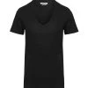 MARANT ÉTOILE Tee-shirt Kranger Lin Noir -ANINE BING Boutique imare30188 pck20201202 1