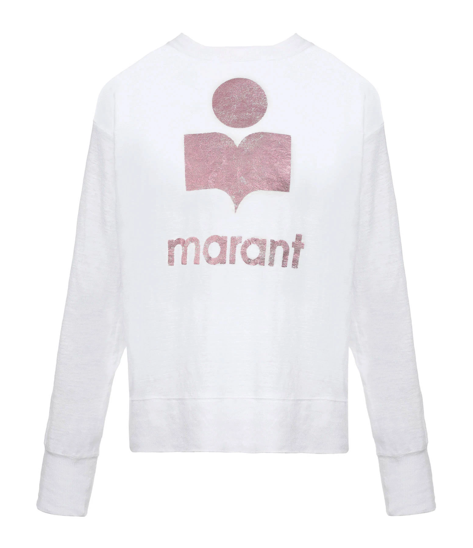 MARANT ÉTOILE Tee-shirt Klowia Lin Blanc Rose 3 MARANT ÉTOILE Tee-shirt Klowia Lin Blanc Rose
