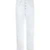 MARANT ÉTOILE Jean Belden Coton Blanc -ANINE BING Boutique imare38526 pck20211125 1