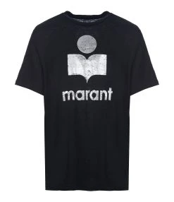 MARANT ÉTOILE Tee-shirt Zewel Lin Noir