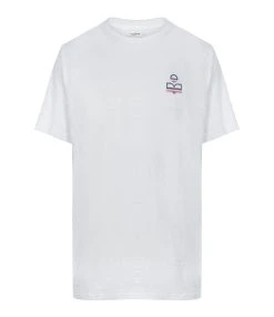 MARANT ÉTOILE Tee-shirt Zewel Lin Blanc