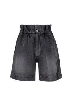 MARANT ÉTOILE Short Titea Coton Gris