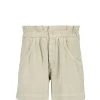 MARANT ÉTOILE Short Titea Coton Écru -ANINE BING Boutique imare44560 pck20220802 1