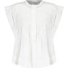 MARANT ÉTOILE Top Leaza Coton Blanc -ANINE BING Boutique imare49646 pck20221109 1