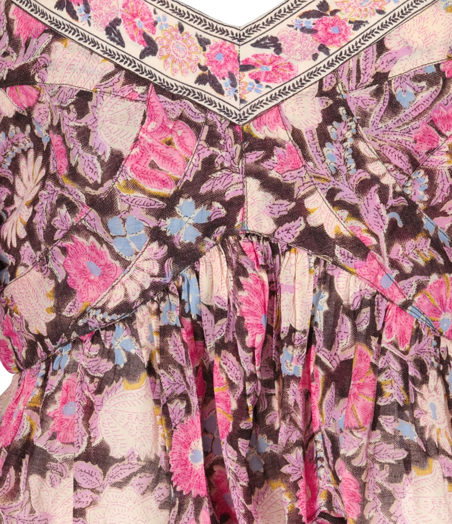 MARANT ÉTOILE Top Garuva Coton Rose 4 MARANT ÉTOILE Top Garuva Coton Rose – Image 2