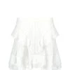 MARANT ÉTOILE Jupe Moana Coton Blanc 1 MARANT ÉTOILE Jupe Moana Coton Blanc -ANINE BING Boutique imare49699 pck20230113 1