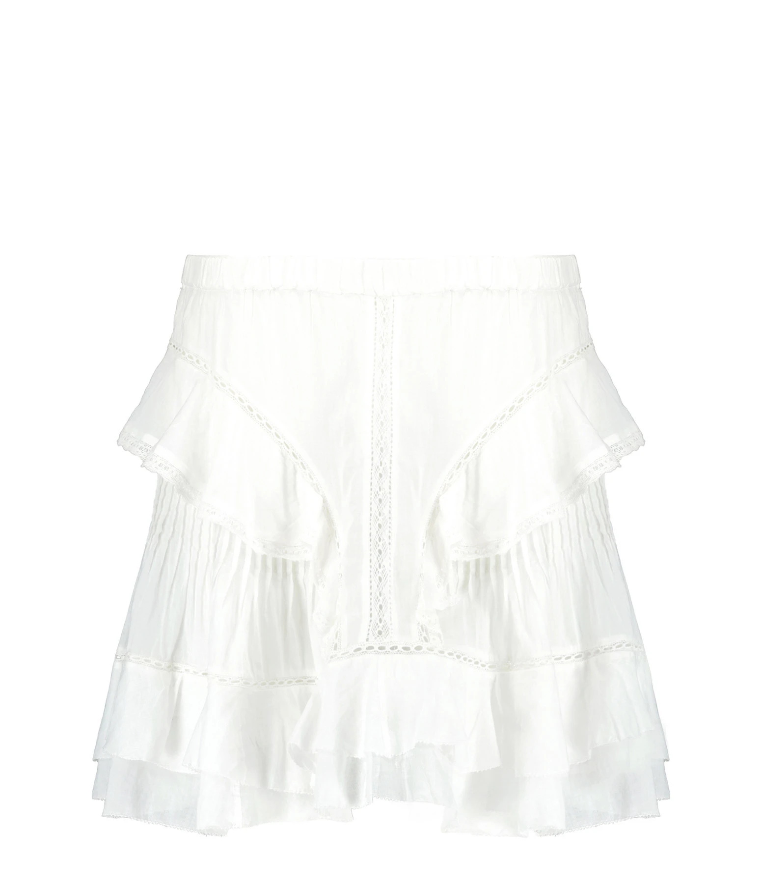 MARANT ÉTOILE Jupe Moana Coton Blanc 3 MARANT ÉTOILE Jupe Moana Coton Blanc