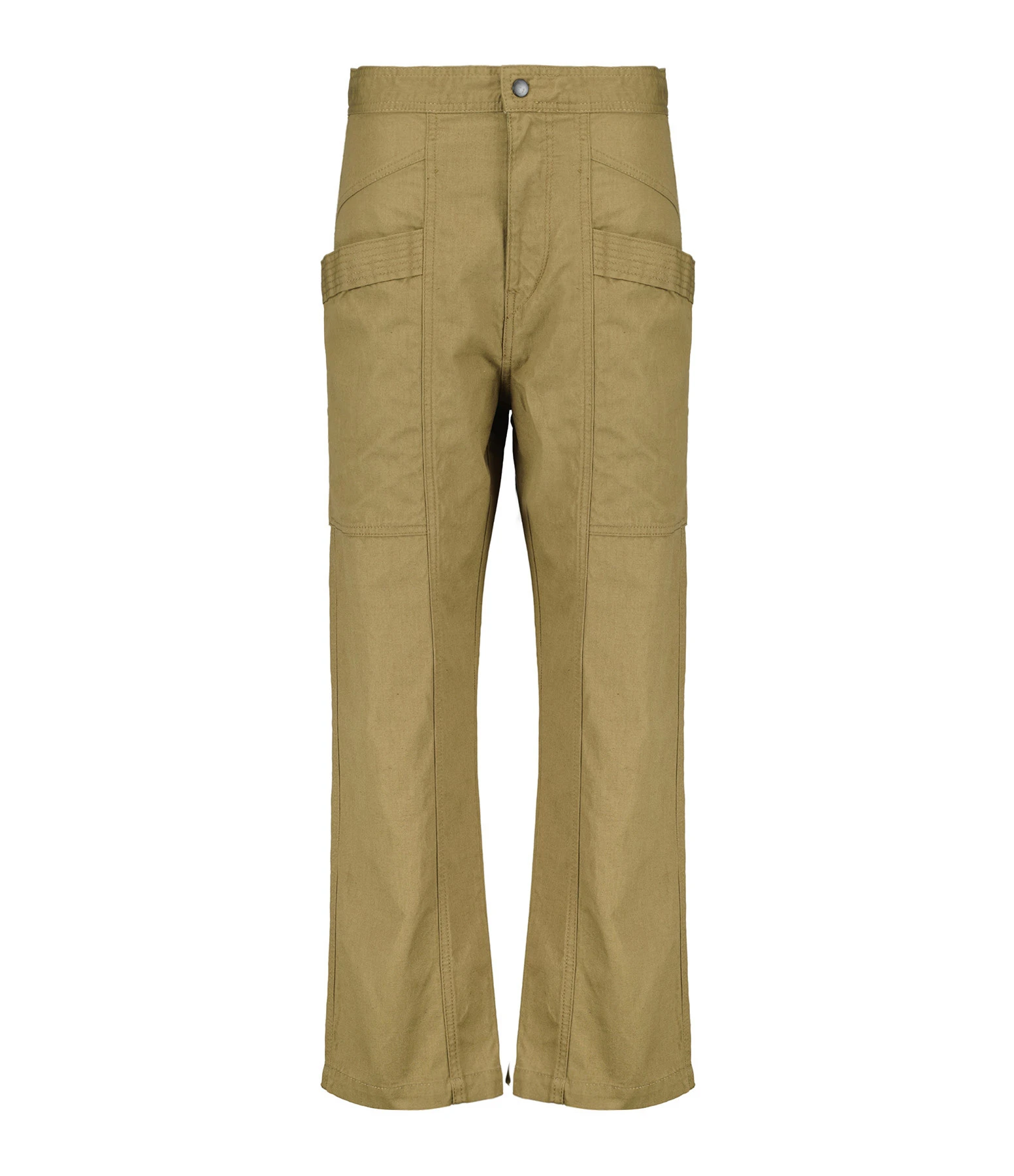 MARANT ÉTOILE Pantalon Pandore Coton Kaki 3 MARANT ÉTOILE Pantalon Pandore Coton Kaki