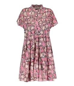 MARANT ÉTOILE Robe Lanikaye Coton Multicolore