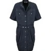 MARANT ÉTOILE Robe Rime Coton Noir Délavé -ANINE BING Boutique imare49738 pck20230118 1 1