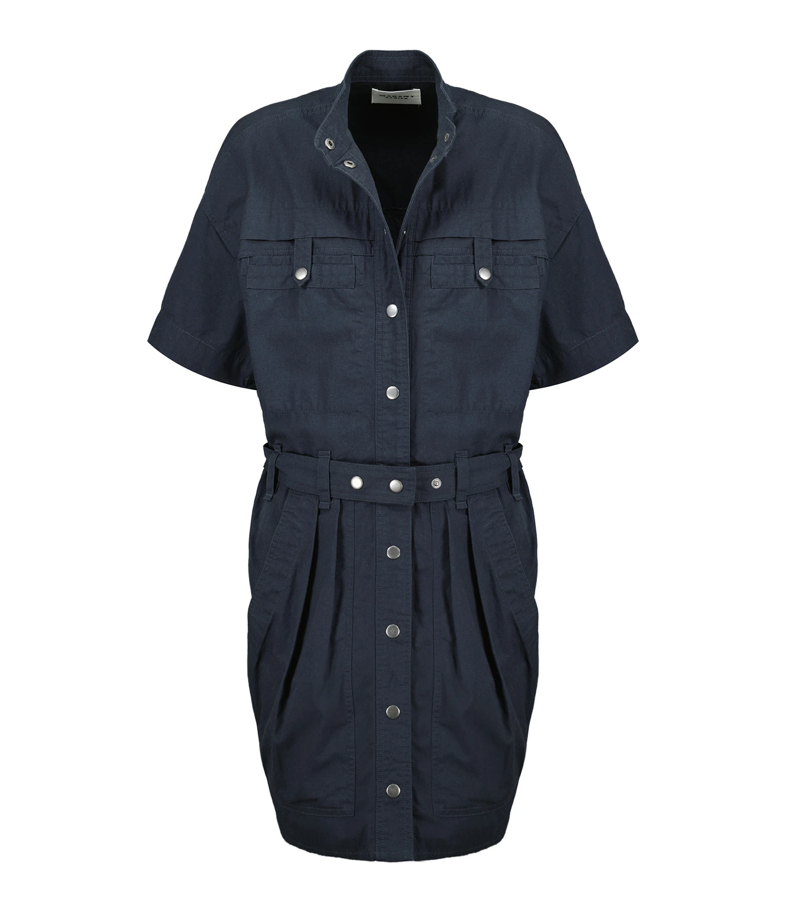 MARANT ÉTOILE Robe Rime Coton Noir Délavé 3 MARANT ÉTOILE Robe Rime Coton Noir Délavé